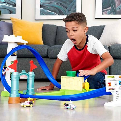 Hot Wheels Mario Kart Keskin Dnler Pist Seti
