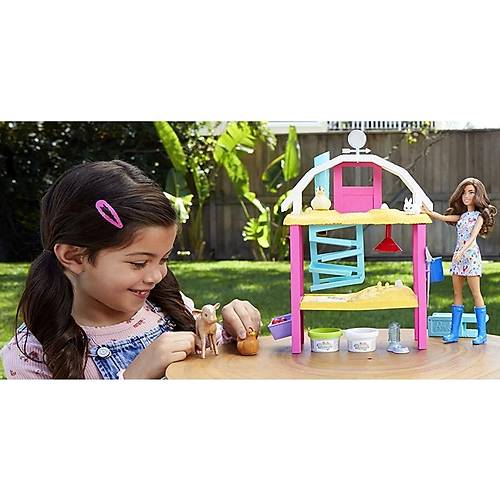 Barbie Elenceli iftlik Hayat Oyun Seti