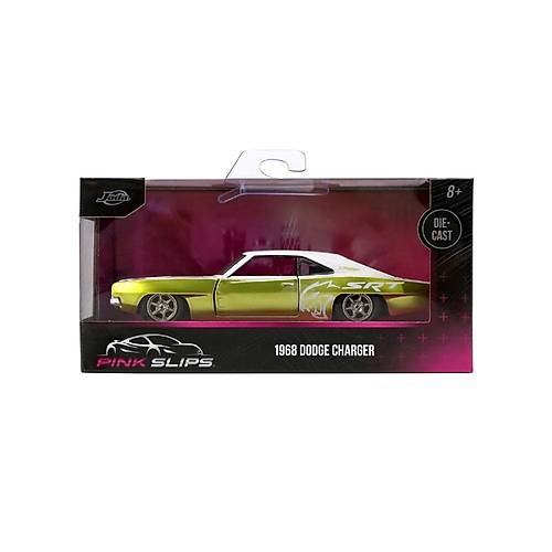 Jada 1:32 Pink Slips 1968 Dodge Charger Model Araba | ocuklar ve Yetikinler in