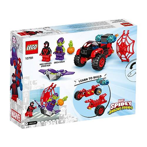 LEGO Marvel Spidey ve nanlmaz Arkadalar rmcek Adam?n Tekno Motosikleti