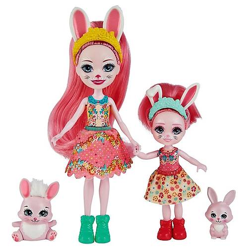 Enchantimals Kz Karde Bebekler Serisi Bree Bunny ve Twist