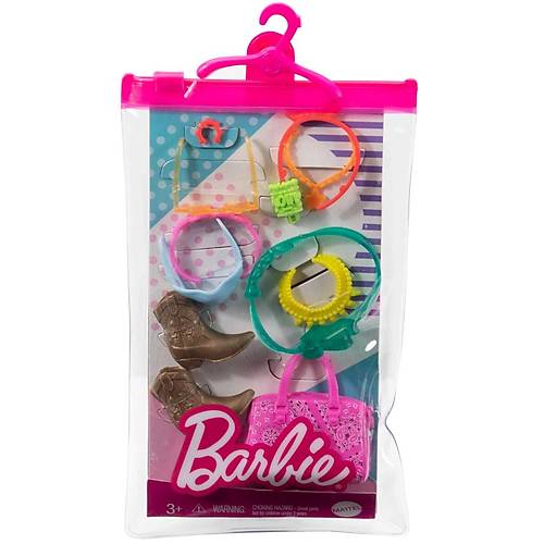 Barbie'nin Moda Aksesuarlar Paketleri Tak Aksesuarlar