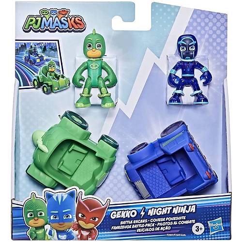 Pijamaskeliler Kahramanlar Ktlere Kar kili Yar Seti Gekko ve Night Ninja