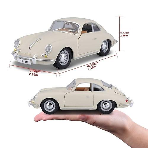 Bburago 1:24 Porsche 356B Coupe (1961) Krem