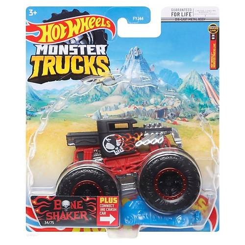 Hot Wheels Monster Trucks Arabalar 1:64 Bone Shaker