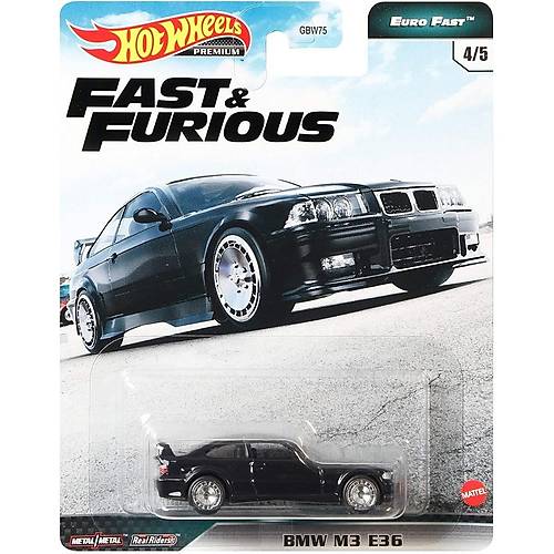 Hot Wheels Premium Fast & Furious Euro Fast Bmw M3 E36