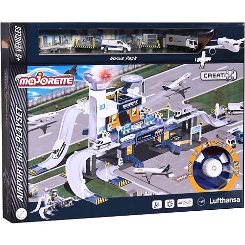 Majorette Creatix Byk Oyun Seti Lufthansa Hava Liman +5 Model Ara