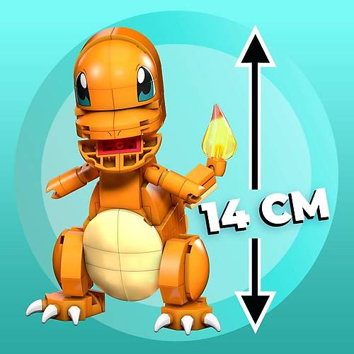 Mega Construx Pokemon Figrler 180 Para Charmander