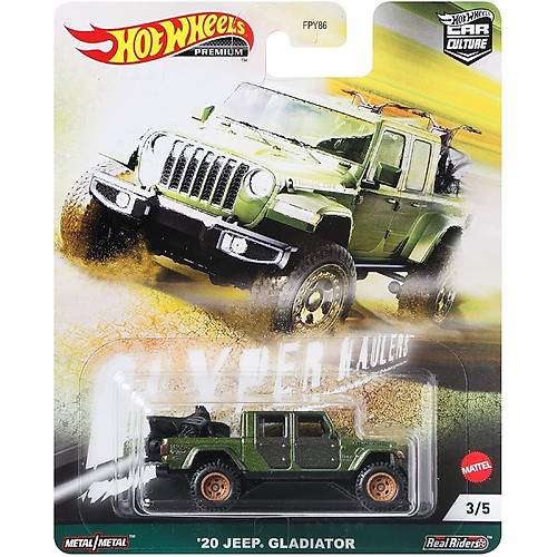 Hot Wheels Premium Car Culture Hyper Haulers '20 Jeep Gladiator