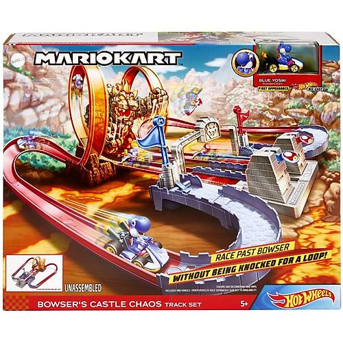 Hot Wheels Mario Kart Bowser'n Kalesinde Kaos Oyun Seti
