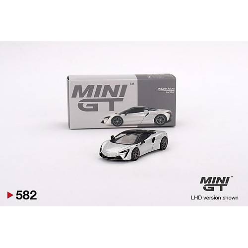Mini GT 1:64 Scale McLaren Artura Ice Silver