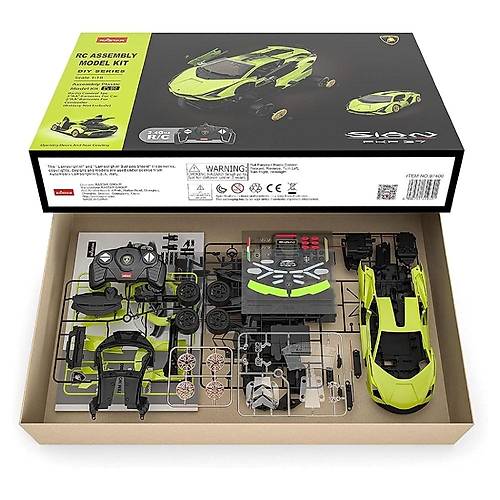 Rastar 1:18 Uzaktan Kumandal Araba Lamborghini Sian Building Kit 2.4 Ghz