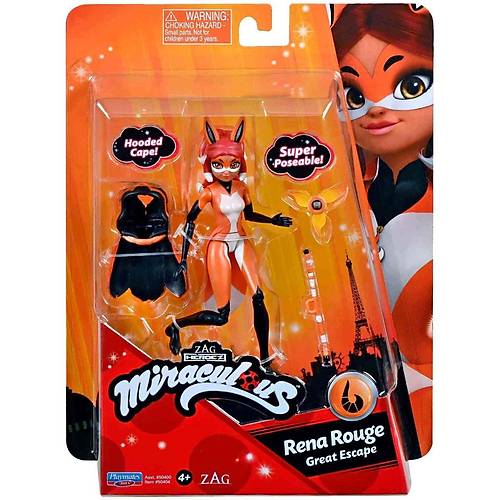 Miraculous Uur Bcei Bebekler 13 Cm Rena Rouge Great Escape