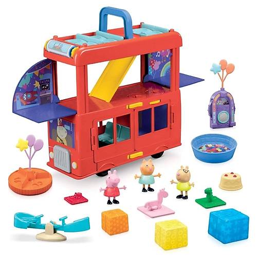 Peppa Pig 2'si 1 Arada Parti Otobs