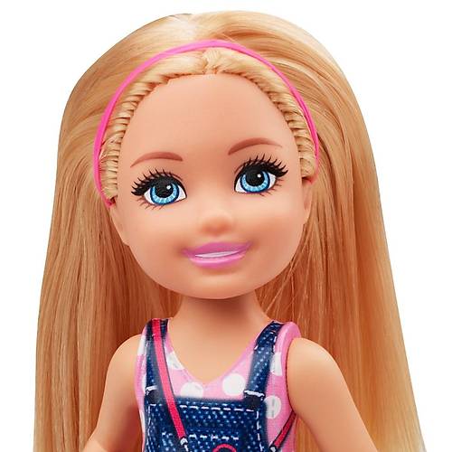 Barbie Chelsea Bebek Serisi Kot Etekli Sarn Bebek
