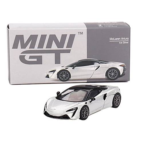 Mini GT 1:64 Scale McLaren Artura Ice Silver