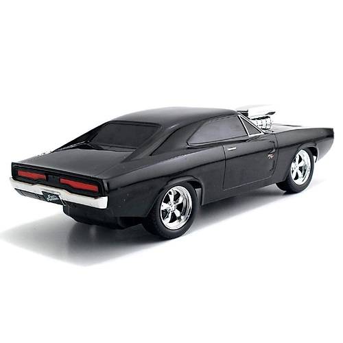 Jada 1:16 Rc Fast & Furious Dom's Dodge Charger R/T 2.4 Ghz Usb arj 29 Cm