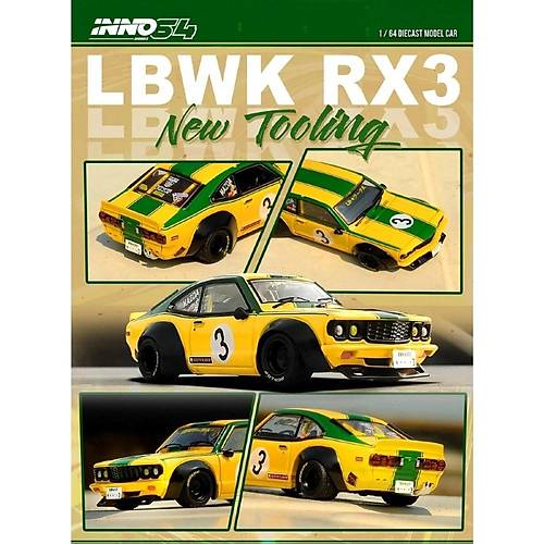 Inno64 1:64 LBWK RX-3 Savanna