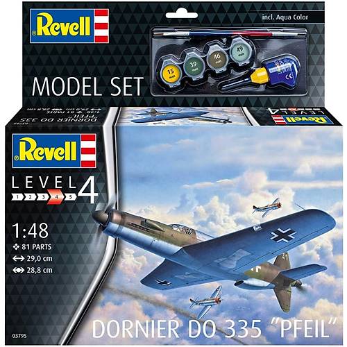 Revell 1:48 Dornier Do 335 Pfeil VSU63795