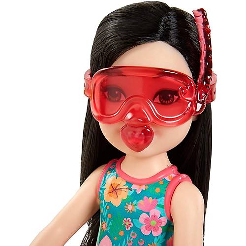 Barbie ve Chelsea Kayp Doum Gn Chelsea ve Hayvanlar Oyun Setleri Zebra Simitli