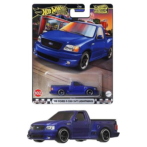 Hot Wheels Premium Arabalar Boulevard HRT60 '99 Ford F-150 SVT Lightning
