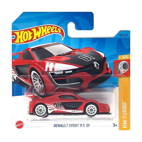 Hot Wheels Tekli Arabalar 2023 134/250 Hw Turbo Renault Sport R.S. 01