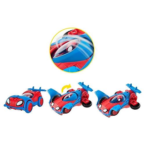 Spidey and His Amazing Friends 2n1 Jet ve Araba