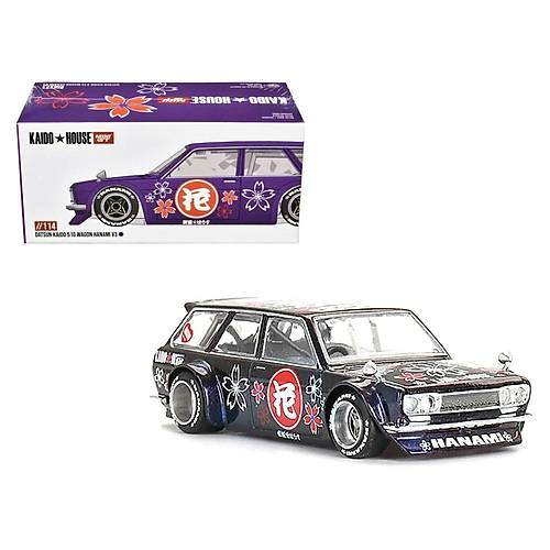 Mini GT 1:64 Datsun Kaido 510 Wagon Hanami V3 - Magic Purple