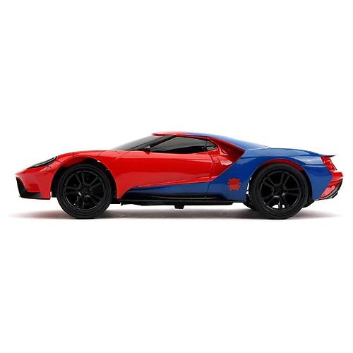 Jada 1:16 Rc Marvel Spider-Man 2017 Ford GT 2.4 Ghz Usb arj 28 Cm