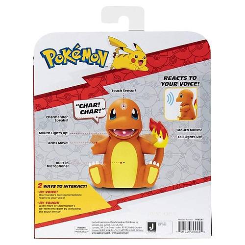 Pokemon Elektronik ve nteraktif Figr Charmander
