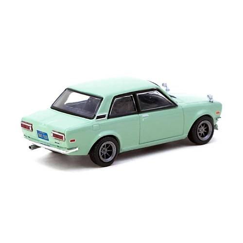 Tarmac 1:64 Datsun 510 Light Green T64R-052-GR