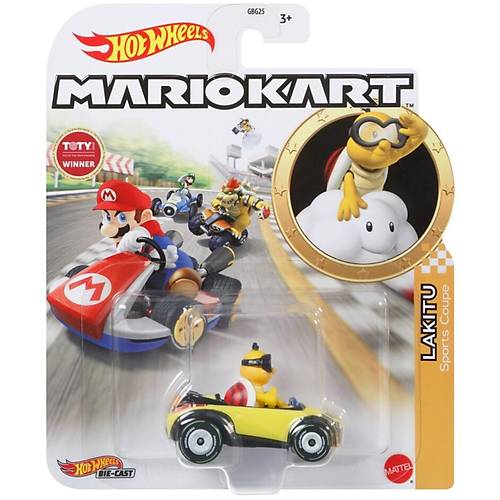 Hot Wheels Mario Kart Karakter Aralar Lakitu