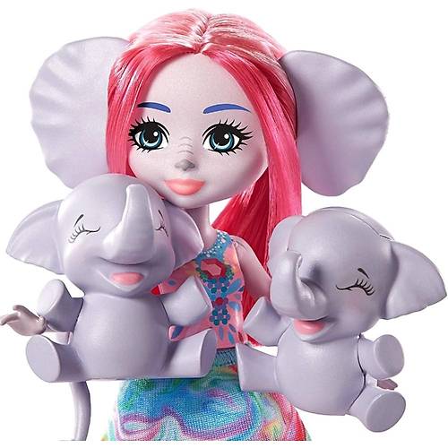 Enchantimals Esmeralda Elephani  Graceful Prunie & Mammoth