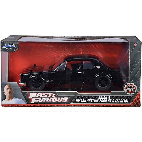 Jada 1:24 Fast & Furious Brian's 1971 Nissan Skyline 2000 GT-R KPGC10