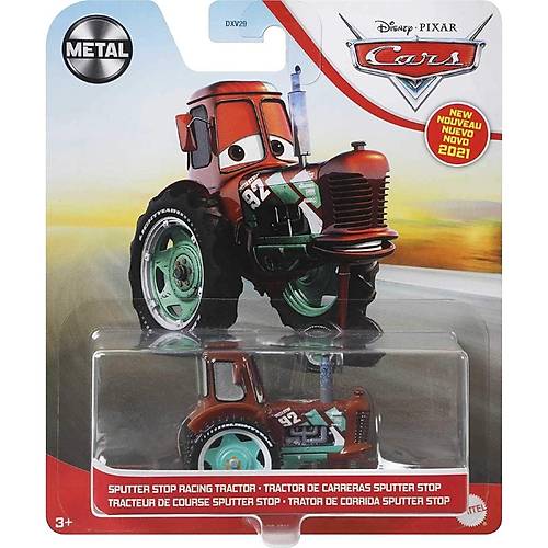 Cars Tekli Karakter Aralar Sputter Stop Racing Tractor