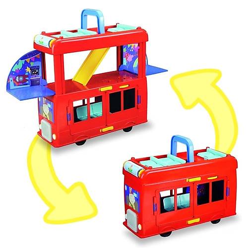 Peppa Pig 2'si 1 Arada Parti Otobs