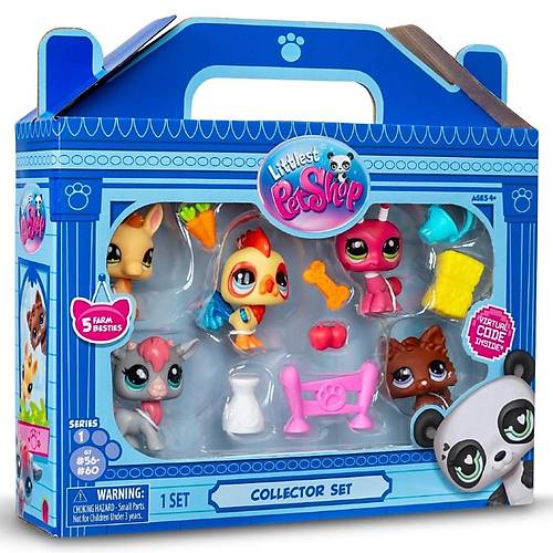 Littlest Pet Shop Miniler 5'li Figr Seti S1 Miniler iftlikte