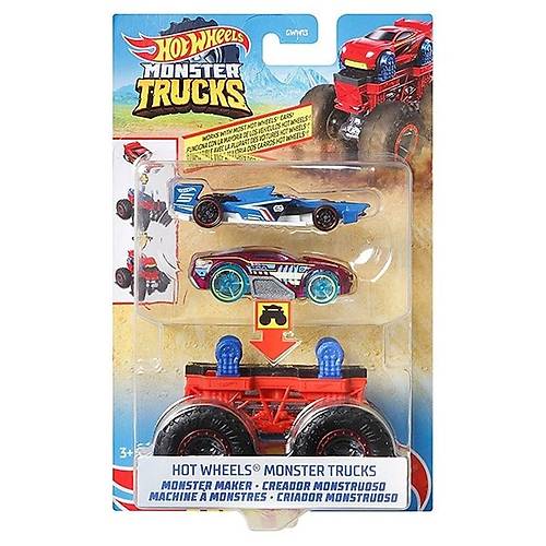 Hot Wheels Monster Trucks Dev Tekerlek Ustas Serisi