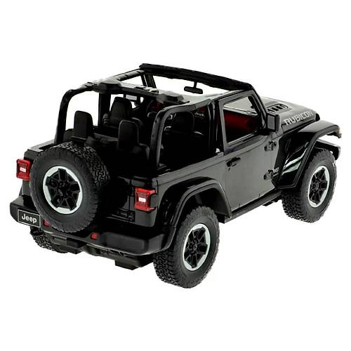 Rastar 1:14 Uzaktan Kumandal Araba Jeep Wrangler Rubicon Man Kap Alan 2.4 Ghz Siyah