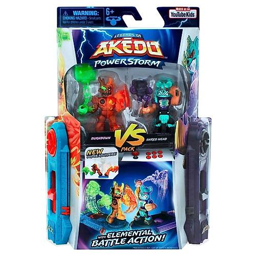 Akedo S4 2'li Paket Burndown Vs Shred Head