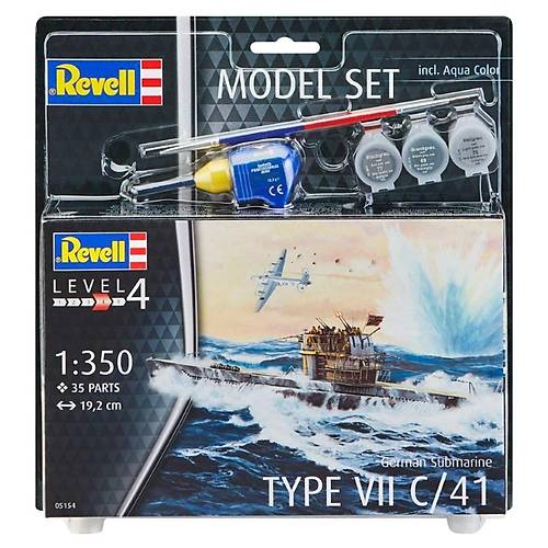 Revell 1:350 German Submarine Type VII C/41