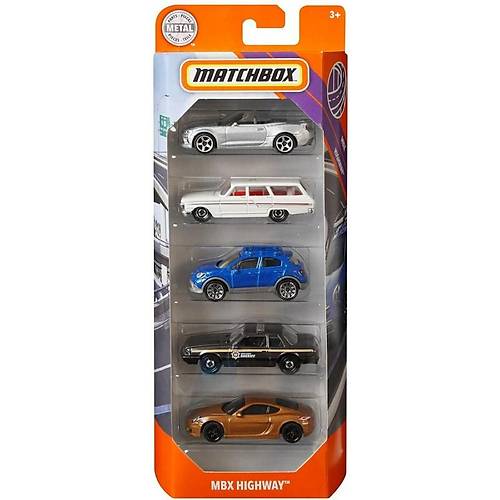 Matchbox Beli Araba Seti Mbx Highway