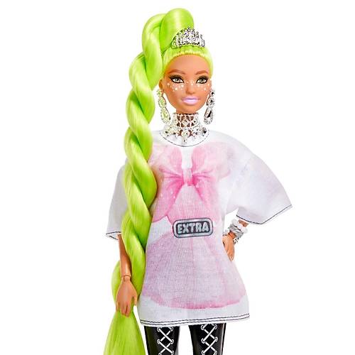 Barbie Extra Bebek ve Aksesuarlar Neon Sal Bebek