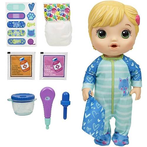 Baby Alive Bebeim Hasta Oldu Sarn