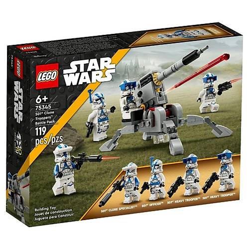 Lego Star Wars 501. Klon Trooperlar Sava Paketi 75345