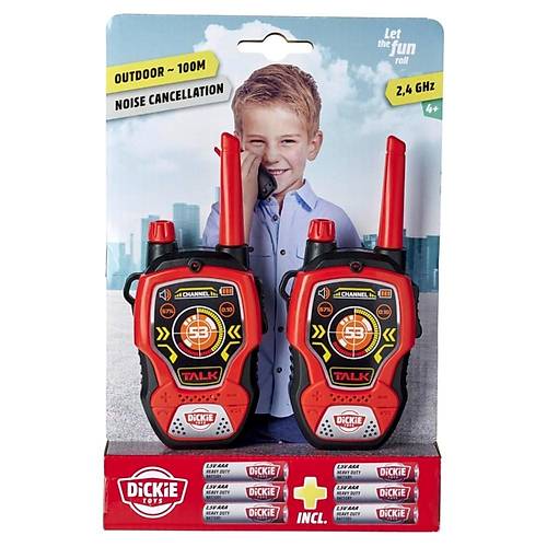 Dickie Walkie Talkie Fun ocuk El Telsizi