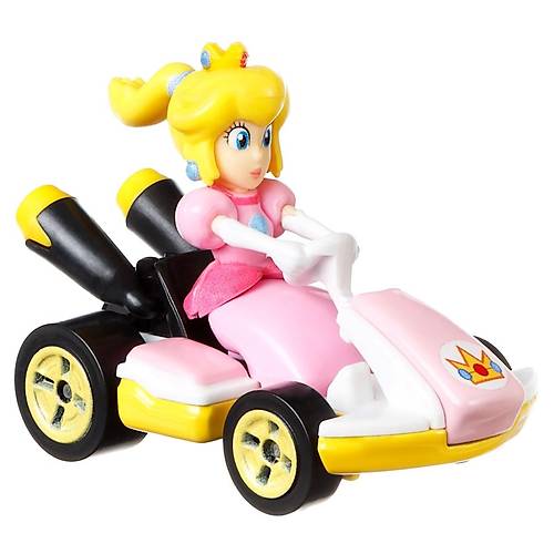 Hot Wheels Mario Kart Karakter Aralar Princess Peach