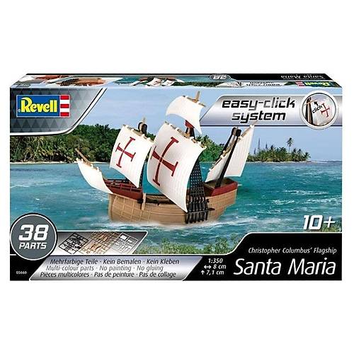 Revell 1:350 Christopher Columbus' Flagship Santa Maria