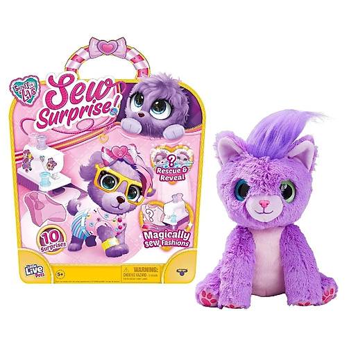 Little Live Pets Scruff A Luvs Moda Oyun Seti Mor