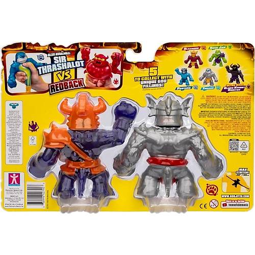 Heroes of Goo Jit Zu Stretch kili Paket Kinght Blazagon Vs Corruptagon Boyutlarnn 3 Katna Kadar 